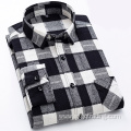 Fashion 100% cotton stand up flannel shirt